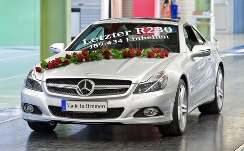 С конвейера сошел последний Mercedes-Benz SL R230 С конвейера сошел последний Mercedes-Benz SL R230