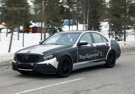 Новое поколение Mercedes S-класса заприметили в Швеции Новое поколение Mercedes S-класса заприметили в Швеции