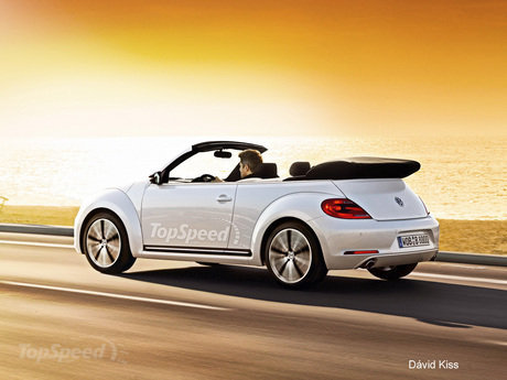 Первый рендер нового кабриолета Volkswagen Beetle Первый рендер нового кабриолета Volkswagen Beetle
