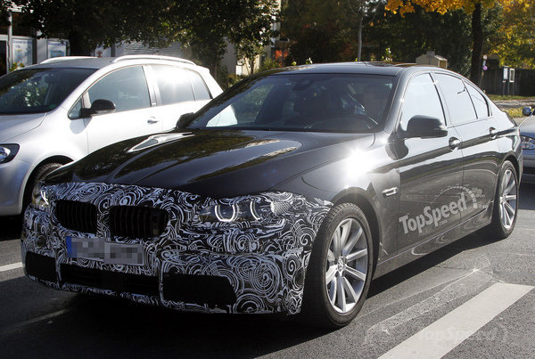 Новое поколение BMW 5-серии замечено на тестах Новое поколение BMW 5-серии замечено на тестах