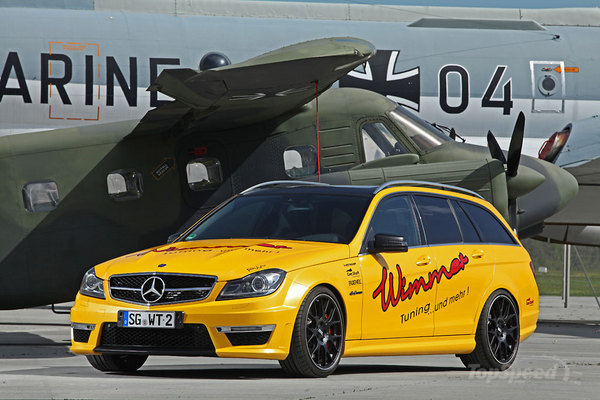 В Wimmer улучшают универсал Mercedes-Benz C63 AMG В Wimmer улучшают универсал Mercedes-Benz C63 AMG