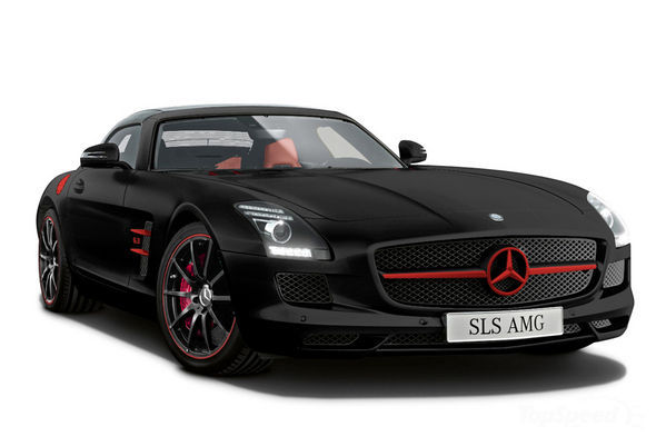 Mercedes выпустит SLS AMG в матовом окрасе Mercedes выпустит SLS AMG в матовом окрасе