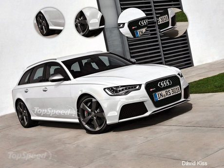Первые наброски Audi RS Avant Первые наброски Audi RS Avant