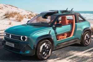 Renault 4 JP4x4: Возрождение легендарного пляжного багги с полным приводом и электротягой