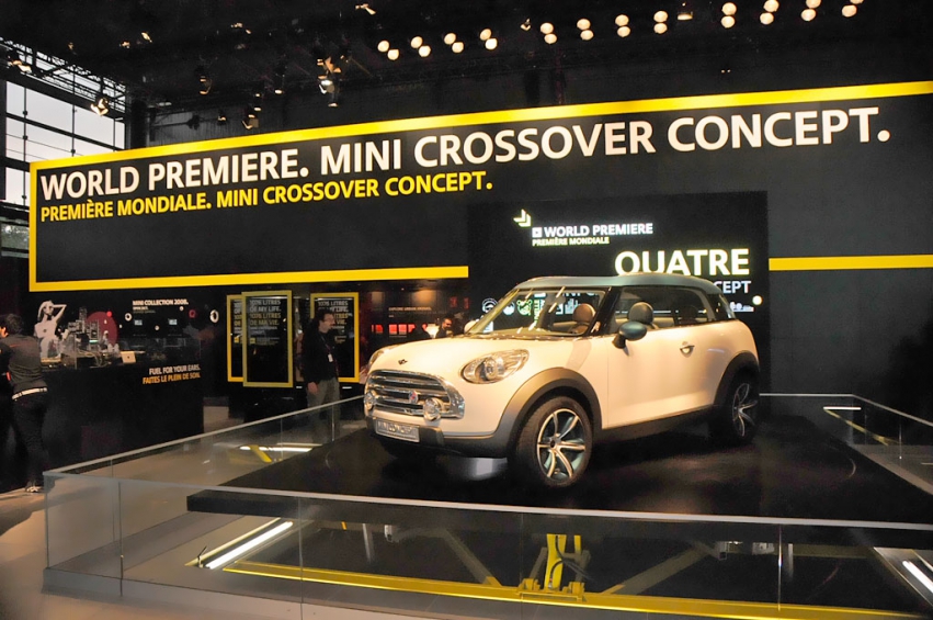 Парижский автосалон 2008: Mini Crossover Concept Парижский автосалон 2008: Mini Crossover Concept