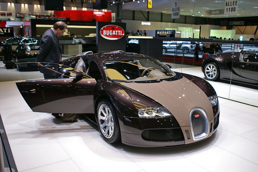 Женевский автосалон 2008: Bugatti Veyron Fbg Hermes