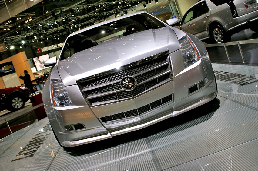 Женевский автосалон 2008: Cadillac CTS Coupe представлен европейцам