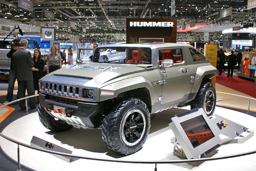 Hummer HX Concept официально