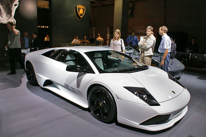 Lamborghini Murcielago LP640 Versace представлен в Париже Lamborghini Murcielago LP640 Versace представлен в Париже