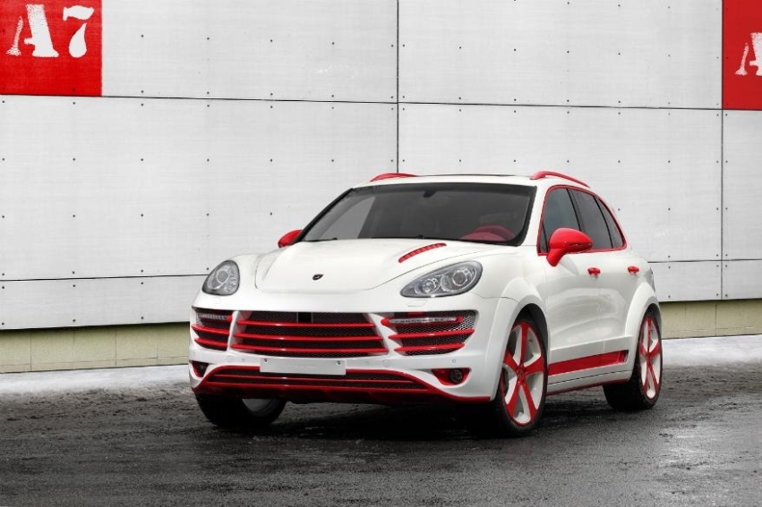 Российское тюнинг-ателье TopCar представила проект Porsche Cayenne Vantage 2 Red Dragon