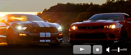 Ford Shelby GT350R Mustang и Chevrolet Camaro Z28 мускулатура имеет значение Ford Shelby GT350R Mustang и Chevrolet Camaro Z28 мускулатура имеет значение