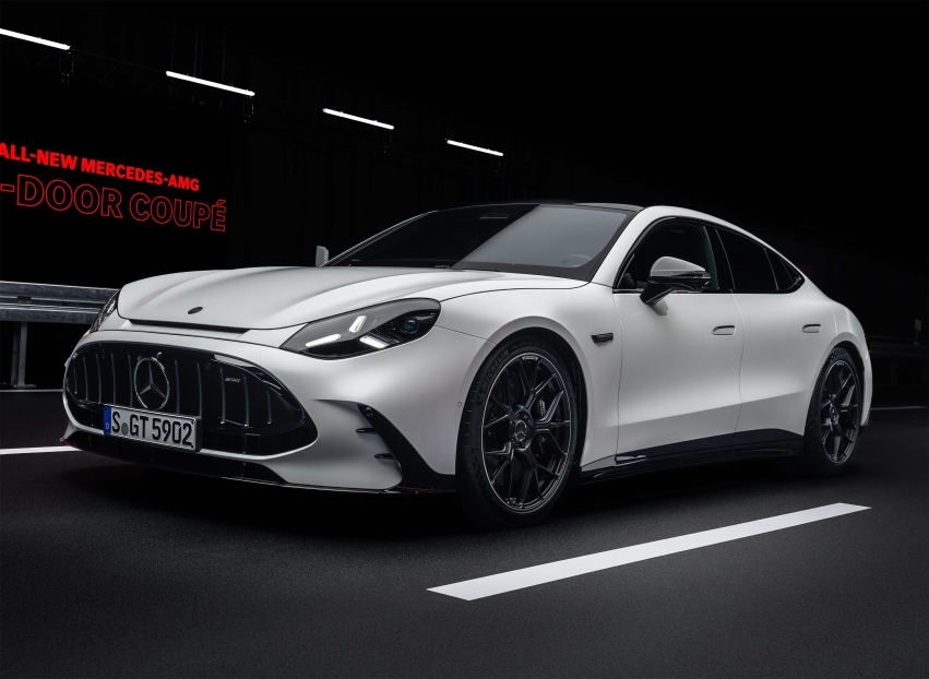 Новый Mercedes-AMG GT 4-Door Coupe — гибридный V8 на 830 л.с., который должен напугать Porsche