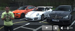 Porsche GT3 RS 4.0 v BMW M3 GTS v Mercedes C63 AMG Black Series