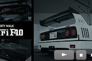 Редкая красота Ferrari F40 от Liberty Walk