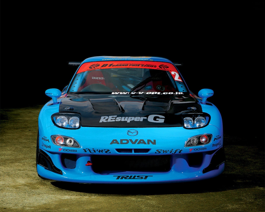 Auto wallpapers Mazda Mazda RX7 Drift Car