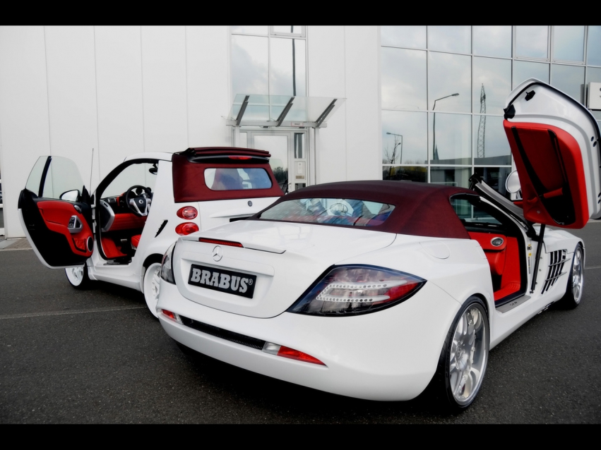 Auto wallpapers Mercedes-Benz 2008 Brabus SLR McLaren Tender Package