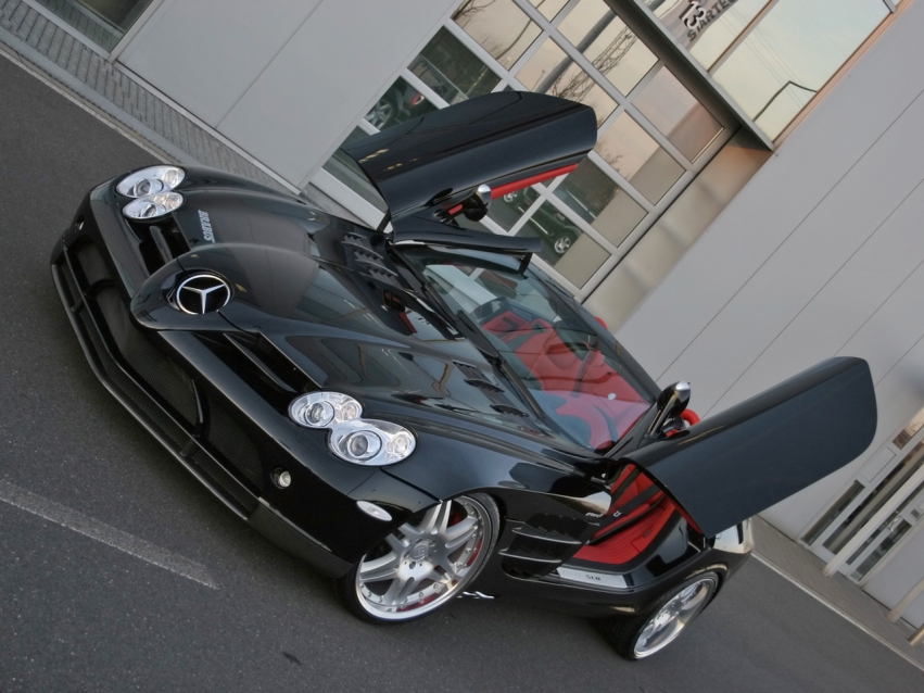 Auto wallpapers Mercedes-Benz 2008 Brabus Mercedes-Benz SLR Roadster McLaren