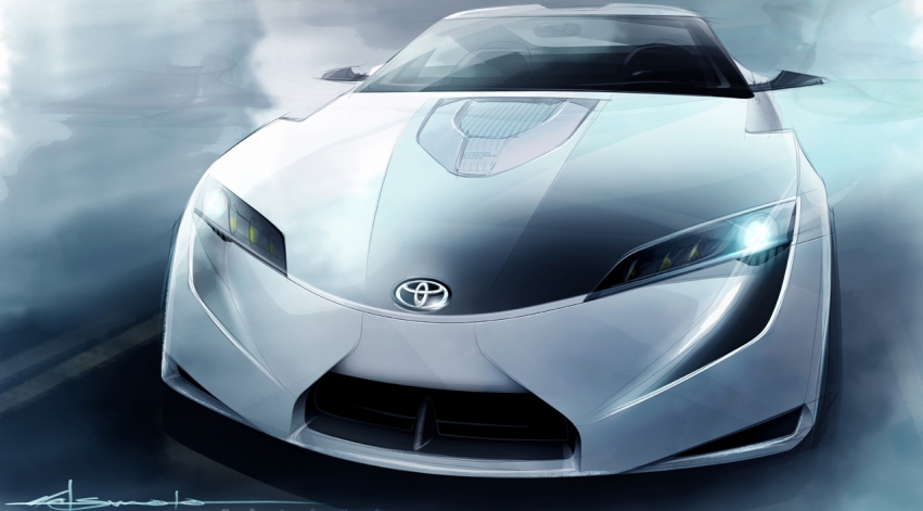 Auto wallpapers Toyota Toyota FT-HS Concept 