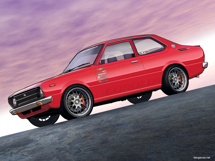 Auto wallpapers Toyota Corolla - 1975