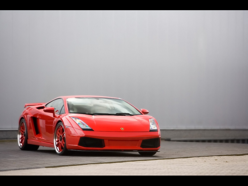 Auto wallpapers Lamborghini IMSA Lamborghini Gallardo GTV Red 2007
