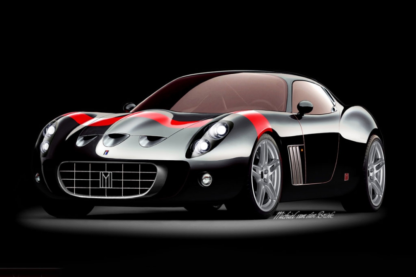 Авто обои Другие Vandenbrink 599 GTO — Голландский Феррари