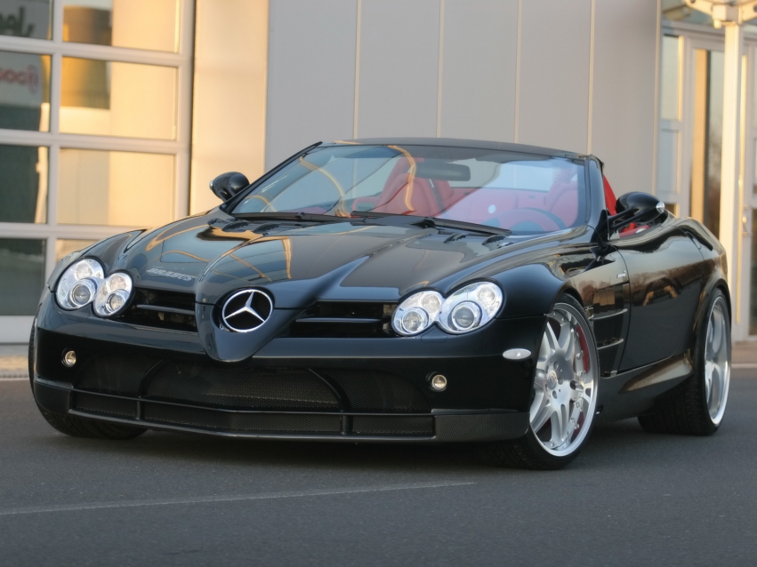 Auto wallpapers Mercedes-Benz 2008 Brabus Mercedes-Benz SLR Roadster McLaren