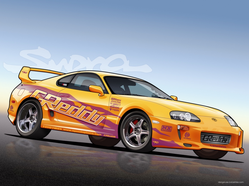 Auto wallpapers Toyota Supra