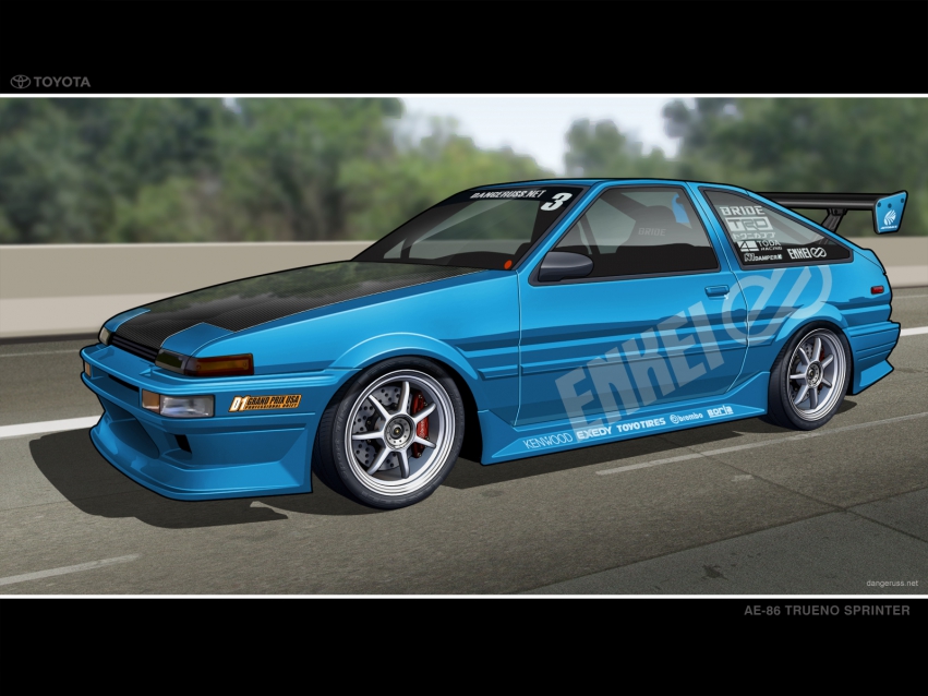 Auto wallpapers Toyota Trueno