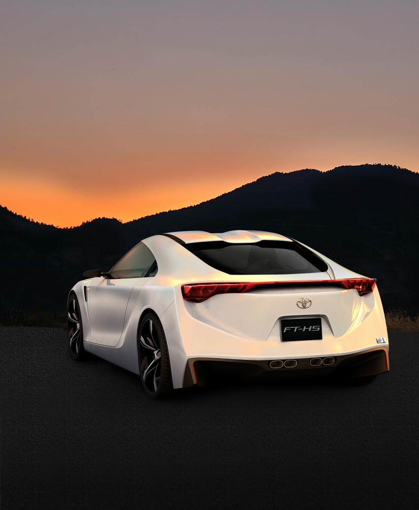 Auto wallpapers Toyota Toyota FT-HS Concept 