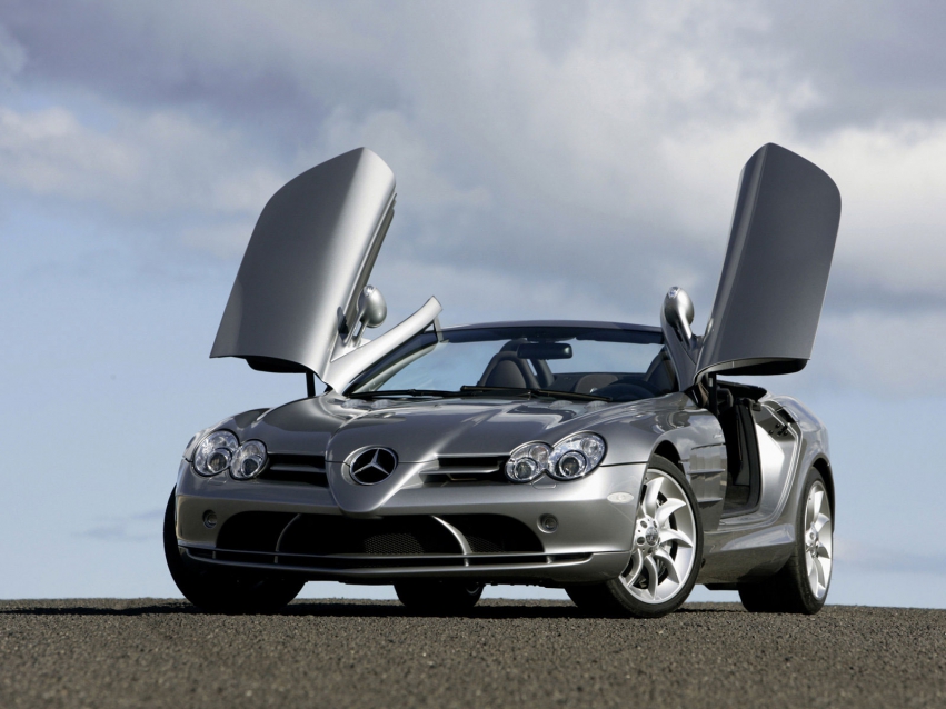 Auto wallpapers Mercedes-Benz Mercedes-Benz SLR McLaren Roadster (2008)