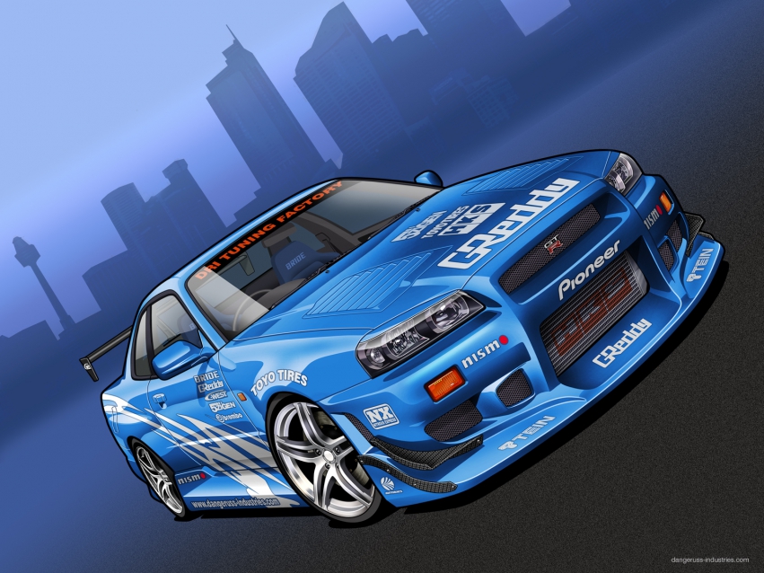 Auto wallpapers Mazda Skyline