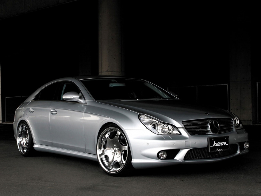 Auto wallpapers Mercedes-Benz Kranze Mercedes-Benz CLS-Klasse (C219)