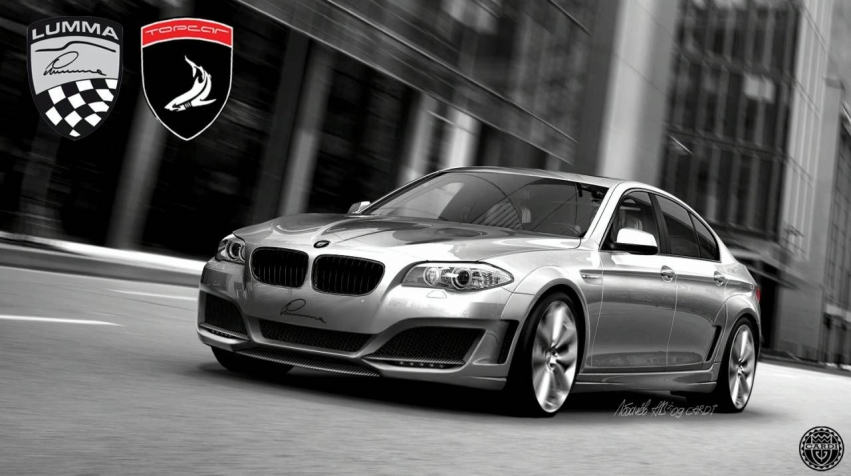Auto wallpapers BMW 5-Series from TopCar, Cardi and Lumma Design