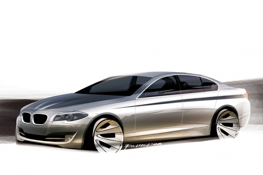 Auto wallpapers BMW 5 Series sedan 2011