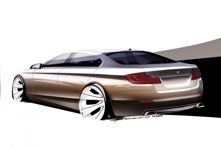 Auto wallpapers BMW 5 Series sedan 2011