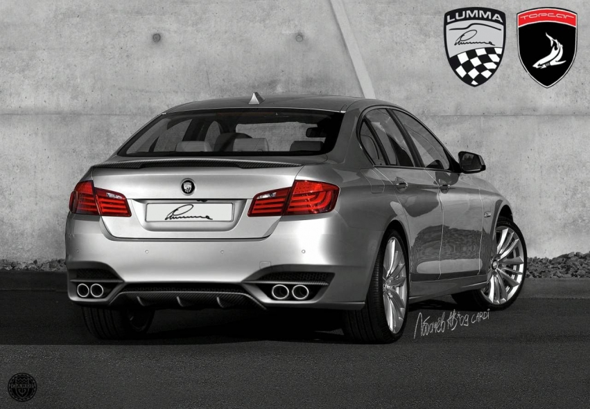 Auto wallpapers BMW 5-Series from TopCar, Cardi and Lumma Design