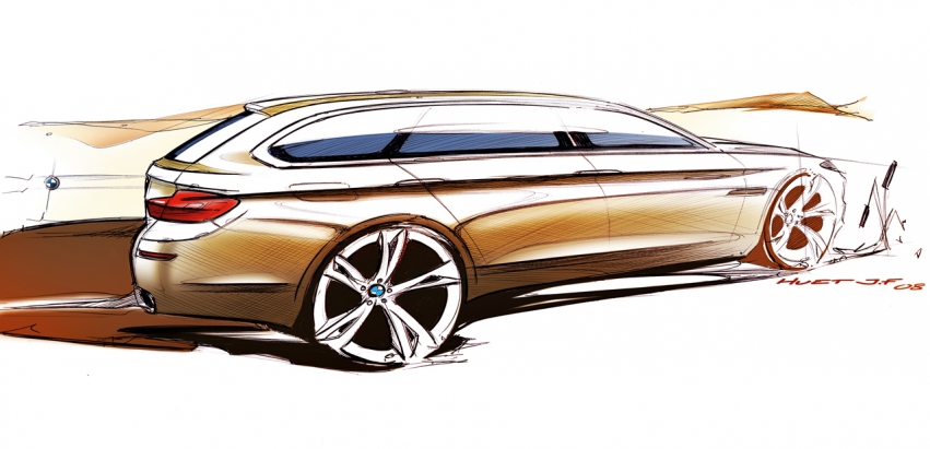Auto wallpapers BMW 5 Series Touring 2011