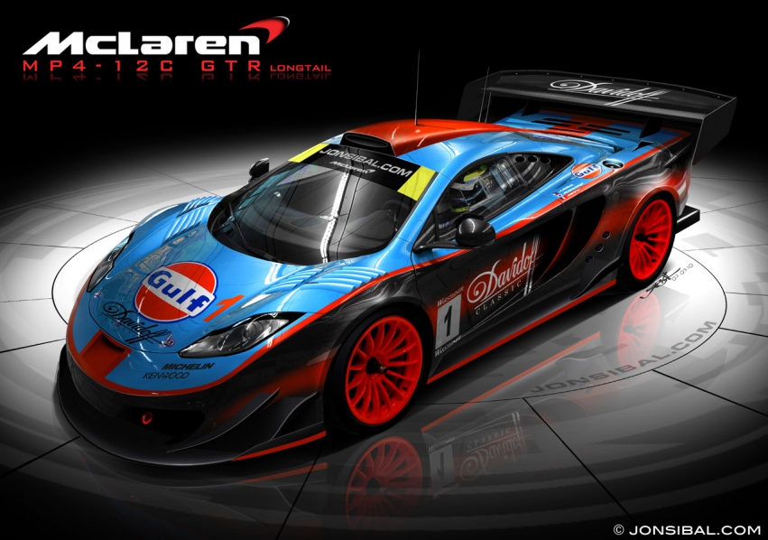 Auto wallpapers McLaren MP4-12C GTR Longtail