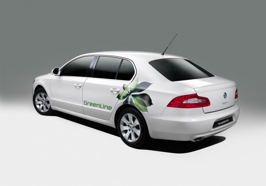 Auto wallpapers Skoda Skoda Superb GreenLine 2008