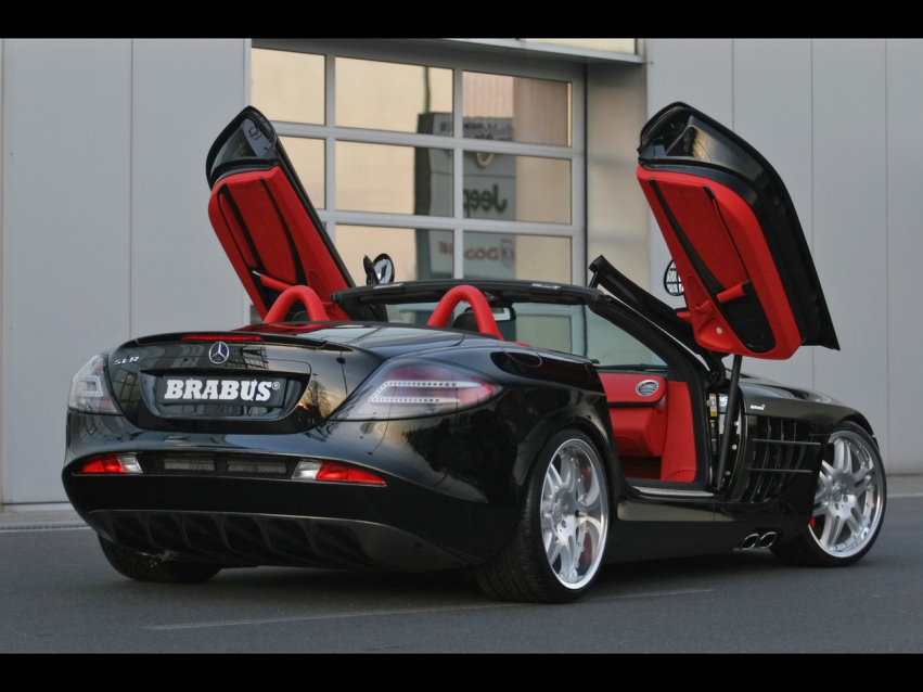 Auto wallpapers Mercedes-Benz 2008 Brabus Mercedes-Benz SLR Roadster McLaren