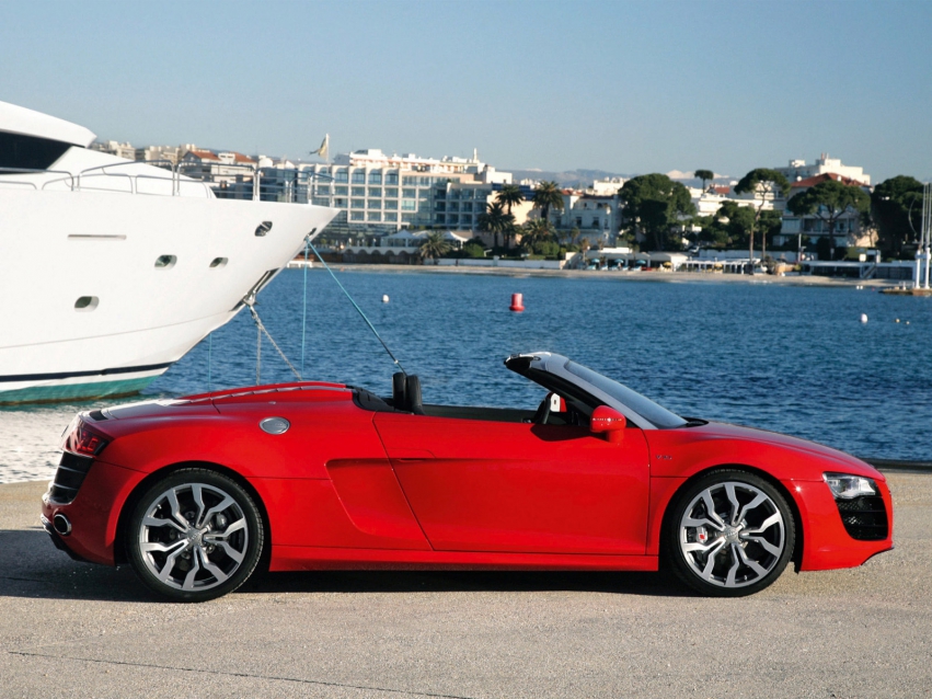 Auto wallpapers Audi R8 Spyder 2010-...
