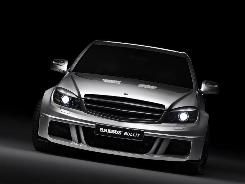 Auto wallpapers Mercedes-Benz Mercedes C tuned by BRABUS bulit