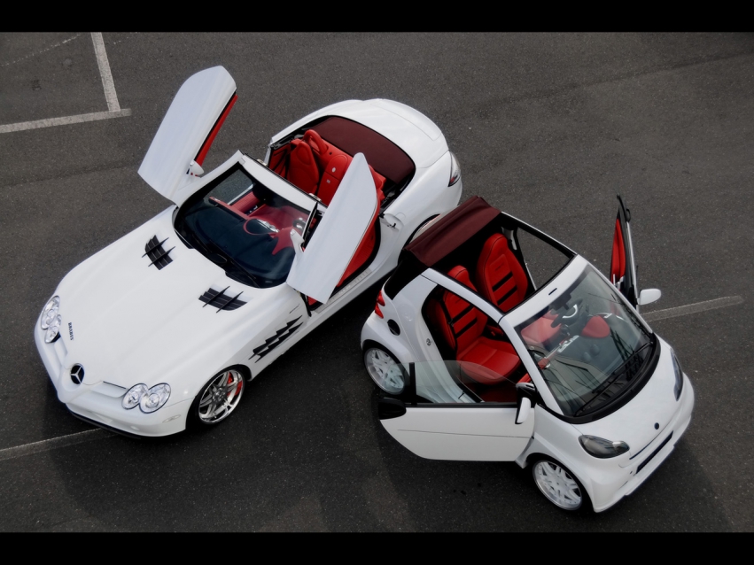 Auto wallpapers Mercedes-Benz 2008 Brabus SLR McLaren Tender Package