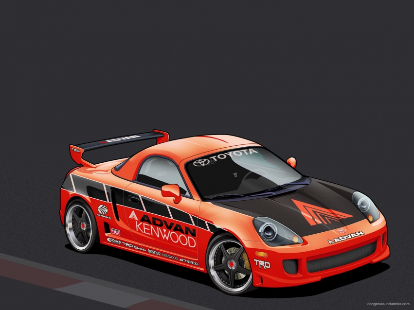 Auto wallpapers Toyota MrR2