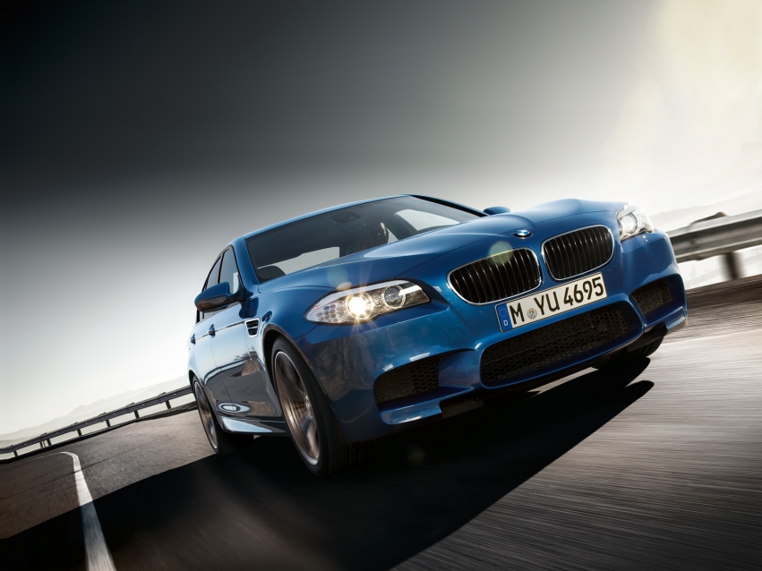 Auto wallpapers BMW M5 F10 2012