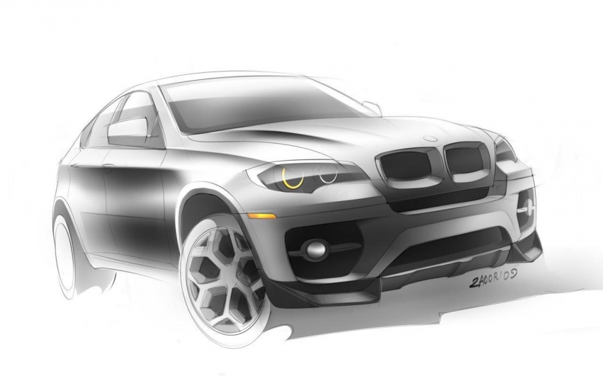 Auto wallpapers BMW X6 Met-R Interceptor