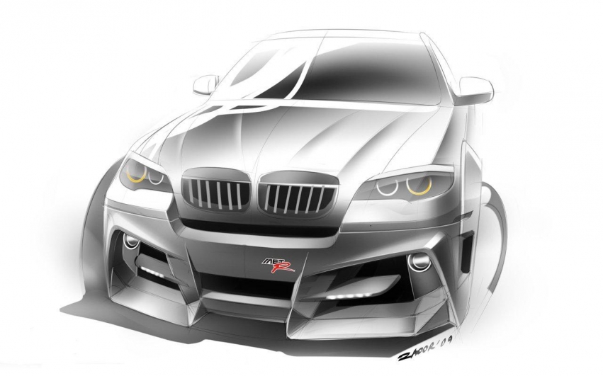Auto wallpapers BMW X6 Met-R Interceptor