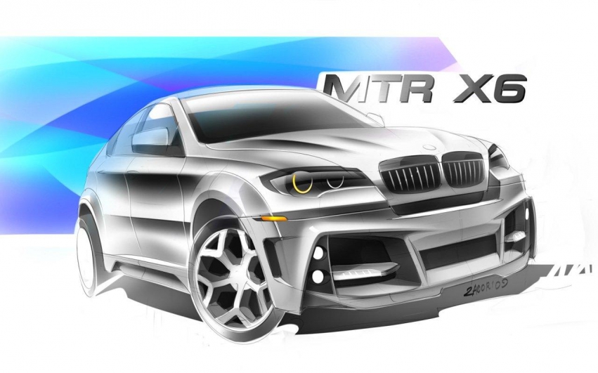Auto wallpapers BMW X6 Met-R Interceptor