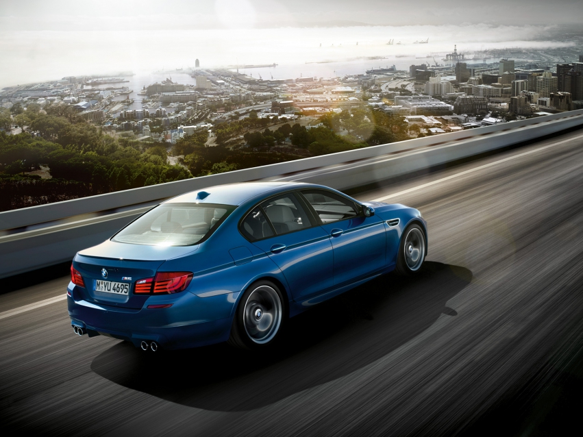 Auto wallpapers BMW M5 F10 2012