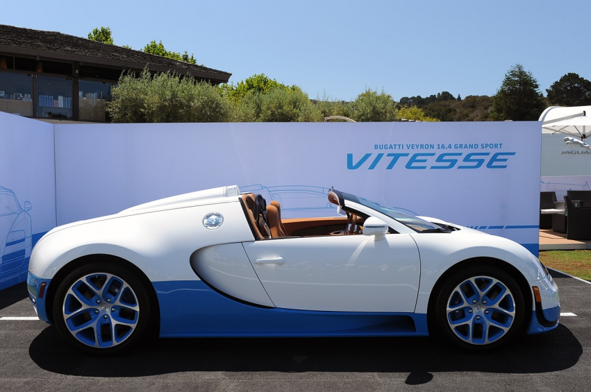 Auto wallpapers Bugatti Veyron 16.4 Grand Sport Vitesse: Monterey 2012